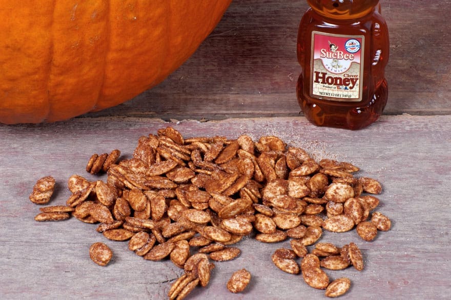 honey-cinnimon-pumpkin seeds