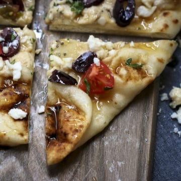 Honey Balsamic Naan Flatbread