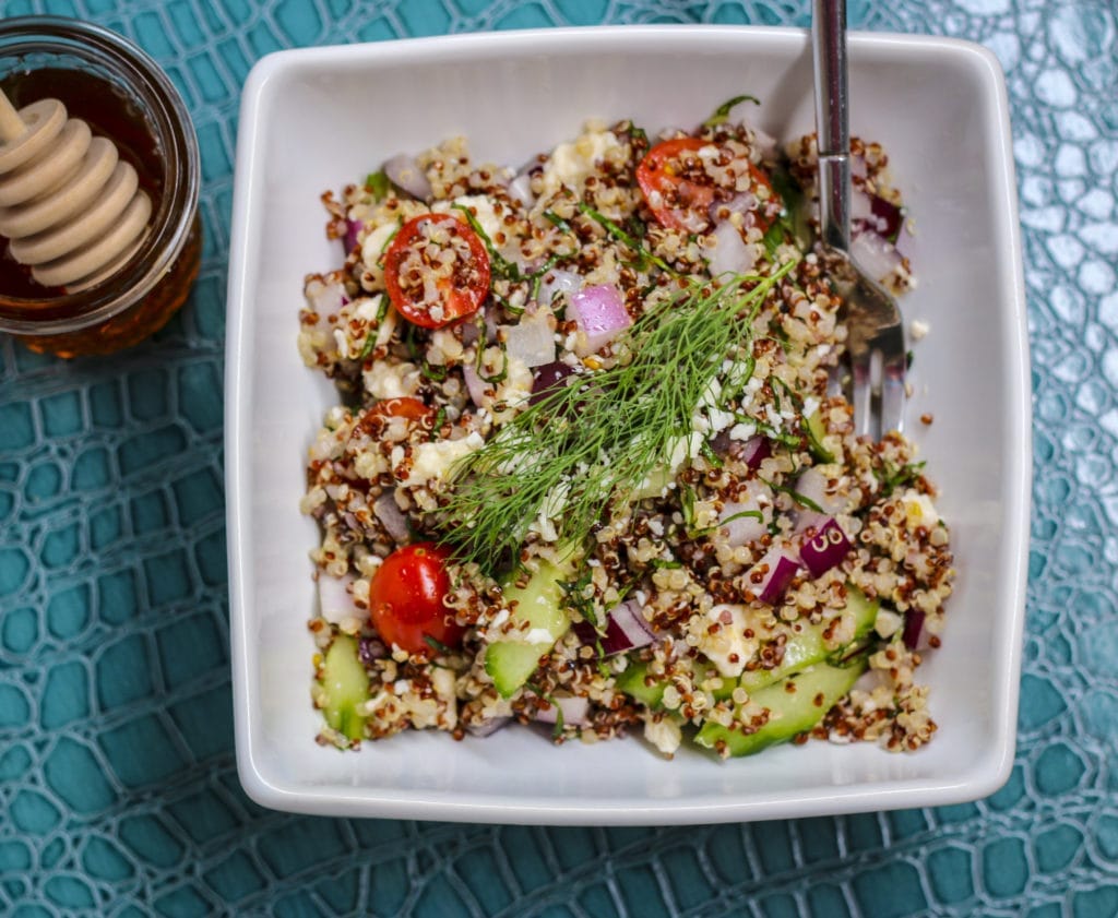 Greek Quinoa Bowl