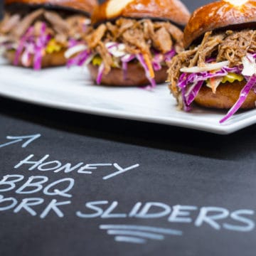 Honey BBQ Pork Sliders